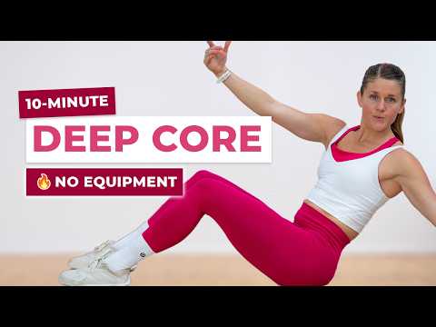 10-Minute Deep Core Workout (No Repeat, No Equipment)