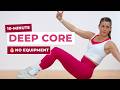 10 Minute Deep Core Workout No Repeat No Equipment