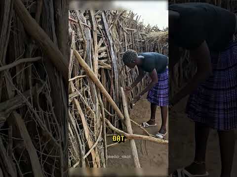 Cách Người Dân Châu Phi Đóng Cổng Cực Kỳ Độc Đáo
