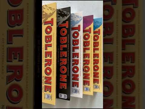 toblerone lover || tobleron flavors #shorts #asmr #toblerone  comment your favorite flavor