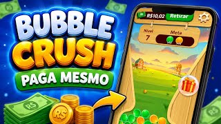 Bubble Crush paga Mesmo? APLICATIVO GANHAR DINHEIRO VENDO ANÚNCIOS