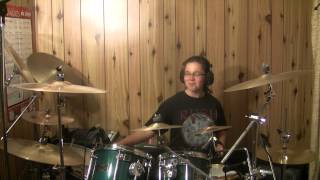 AmandaOnDrums -Too much time on my hands - Styx Drum Cover