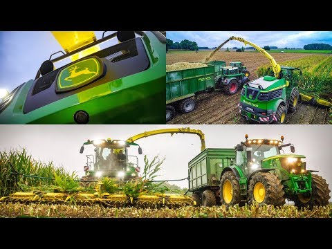 JOHN DEERE 9900i | 1000 PS fressen sich durch den Mais | Maisernte 2019