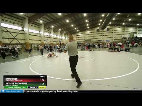 187 Lbs 2nd Place Match - Jesse King, Timpanogos Wrestling Vs Atticus Rodriguez, Sons Of Atlas WC