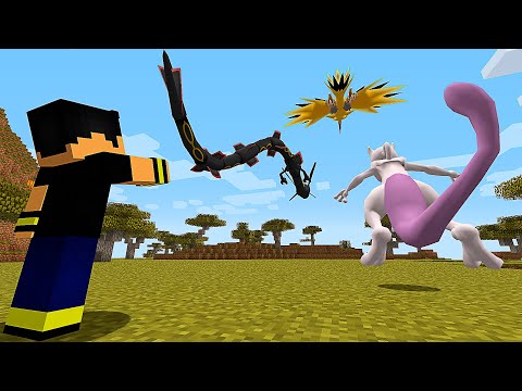 Perdi um Pokémon Lendário no Minecraft Pixelmon