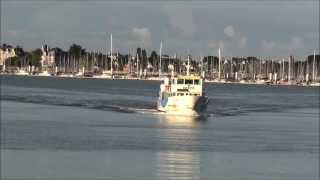 preview picture of video 'le kerzo ; bateau bus ; navette ; lorient ;ship passengers ;'