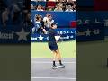 Two fist pumps! 💪🏼 Jannik Sinner liked that one 🔥 | Rolex Shanghai Masters #tennis #atp #shorts