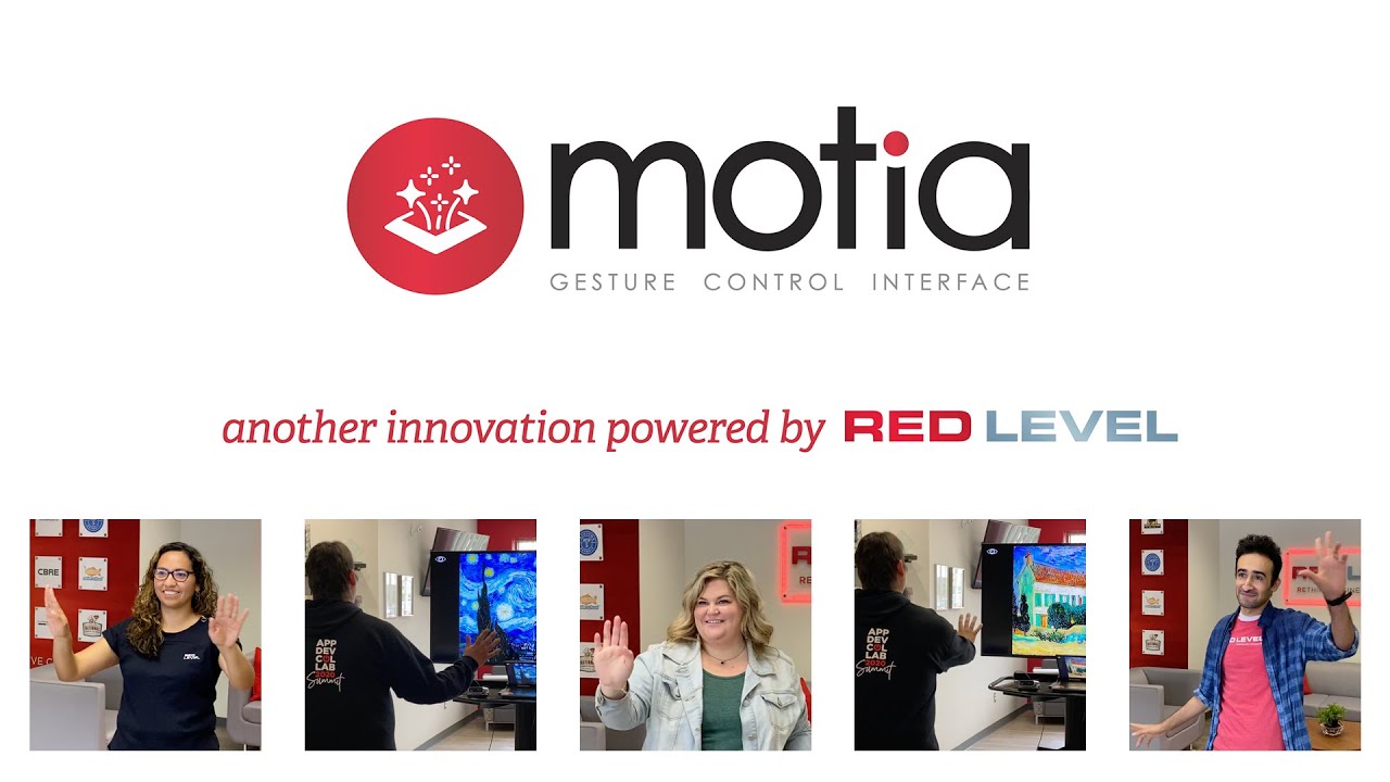 Motia - Gesture Control Interface powered by Red Level