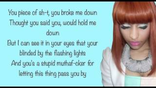 Nicki Minaj - Fireburns (Lyrics On Screen)