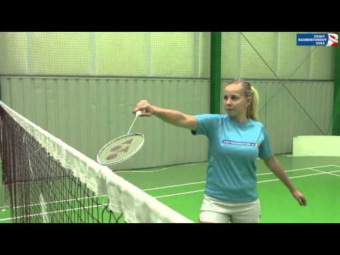 Backhandový kraťas na síti - technika úderu