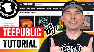 TeePublic Tutorial (2023) Tips for Niche Research, Design & Tags