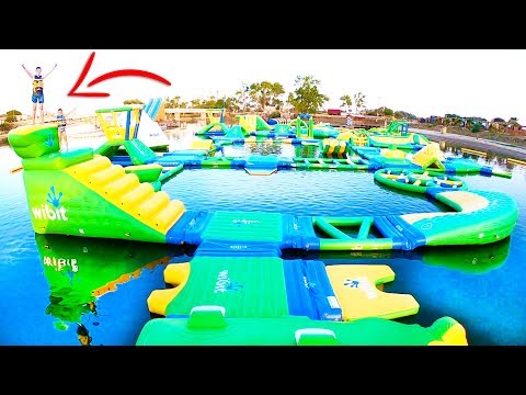 PARC AQUATIQUE GONFLABLE AQUAPARK - Water Park 100% Fun en Famille !