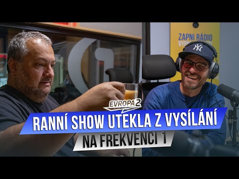 RANNÍ SHOW utekla z vysílání na FREKVENCI 1
