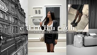 edinburgh diaries | catching up with friends, aesthetic cafés, st james quarter, autumn vibes