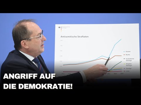 Politisch motivierte Straftaten explodieren in Deutschland: Rekordwert 2024!
