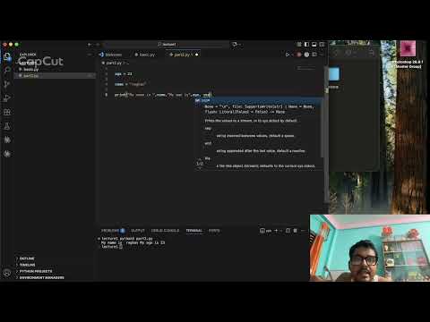 Class 10 Python Programming Print Function Parameters Sep And End