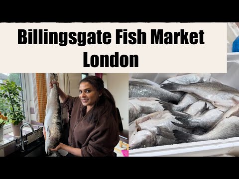 UK’s largest fish market /Billingsgate fish market London