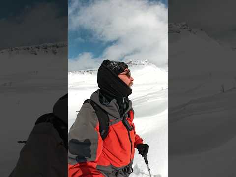 Out of our depth 😅 #furano #japan #skiing #snowboarding #skitouring #backcountry #volcano #snow