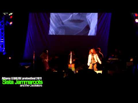 Sista Jammaroots and the Oscilators live LEGALISE protestival 2011-'Pleasant Surprises