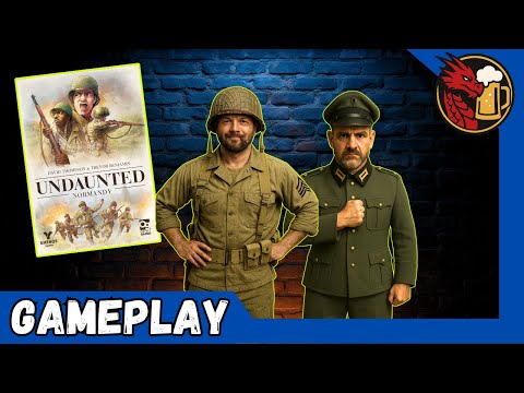UNDAUNTED NORMANDY - Una intensa BATTAGLIA campale! - Partita completa
