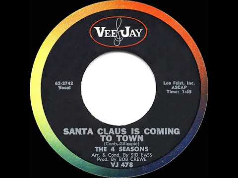 1962 HITS ARCHIVE: Santa Claus Is Coming To Town - Four Seasons