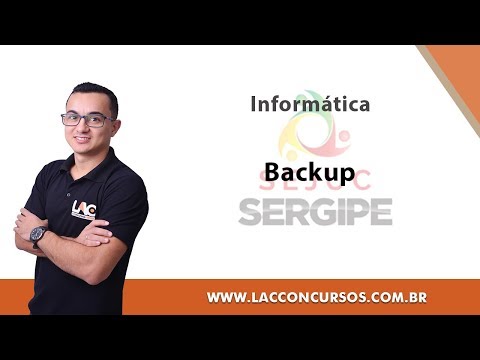 Curso Online - SEJUC - SE 2018 - Backup - Informática