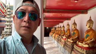 preview picture of video 'The Reclining Buddha in Bangkok'