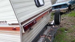 1986 aljo 24' camp trailer