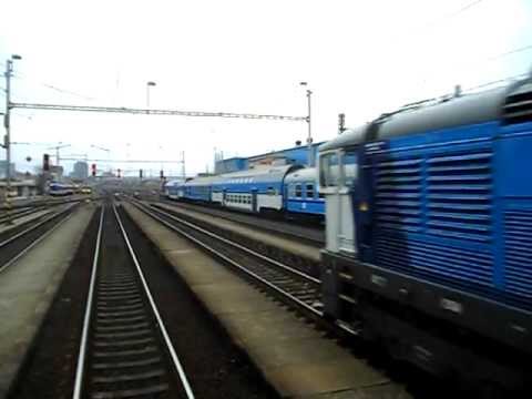 Neobvyklé křížení Os 4832 a R669 v Brně Horní Heršpice (viz níže)