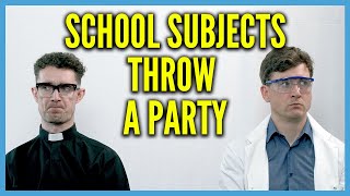 School Subjects Throw a Party