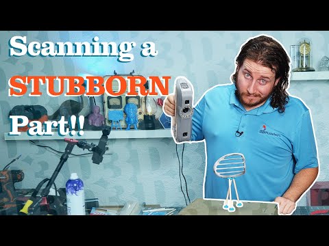 HACKS for 3D SCANNING difficult parts!