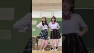【双子】制服でただ揺れてるだけ【TikTok】