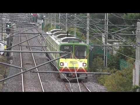 IE 8520 Class Dart Train number 8631 - Blackrock to Booterstown, Dublin