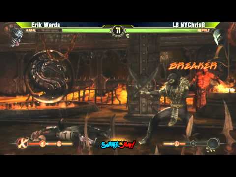 AU Erik Warda vs LB NYChrisG MK9 Top 8 - GVN summer Jam 5