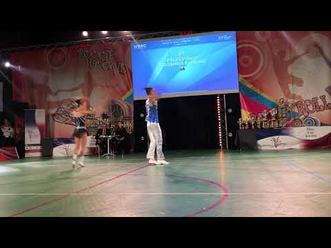 6th place PALEEV Danil   TROSHINA Elizaveta World Championship Rock n Roll  junior