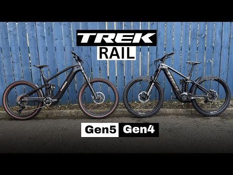 Trek Rail 2025 Gen 5 vs Gen 4