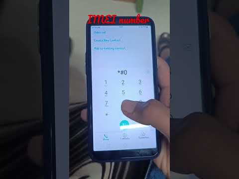 how to check  IMEI number of mobile 📱#tech #mobile #imei