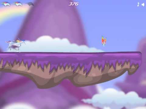 Schlag den John Staffel 3 Runde 9 - Robot Unicorn Attack Evolution