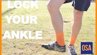 How To Lock Your Ankle