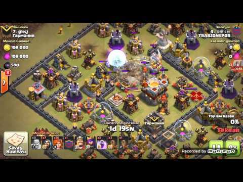 KLAN SAVAŞI TRABZONSPOR VS RUSLAR CLASH OF CLANS
