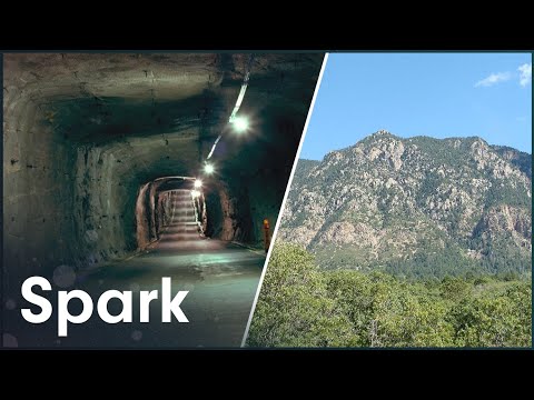 Exploring The Huge Nuclear Bunker Built Inside Of A Mountain | Super Structures | Spark