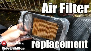 How to Change your Air Filter Elements | MIO