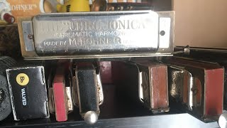 Video thumbnail for The “CHROMONICA” (chromatic harmonica) made by M. Hohner Germany 🇩🇪 by Dirty Pat Walsh