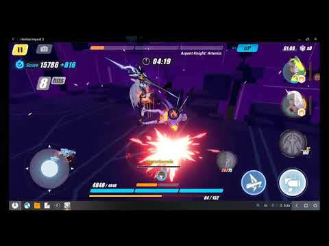 Exalted Memorial Arena | Argent Knight: Artemis 29759 W2 part 2 - Honkai Impact 3