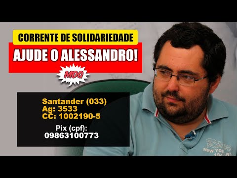 Ajude o Alessandro, do Ministério dos Quadrinhos, a se reerguer da tragédia de Petrópolis