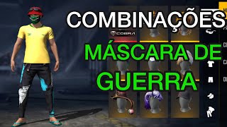 MELHORES COMBINAES COM A MSCARA DE GUERRA - S COMBINAES TOP