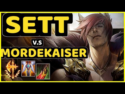 CABOCHARD (SETT) vs MORDEKAISER - TOP GAMEPLAY - EUW Ranked DIAMOND