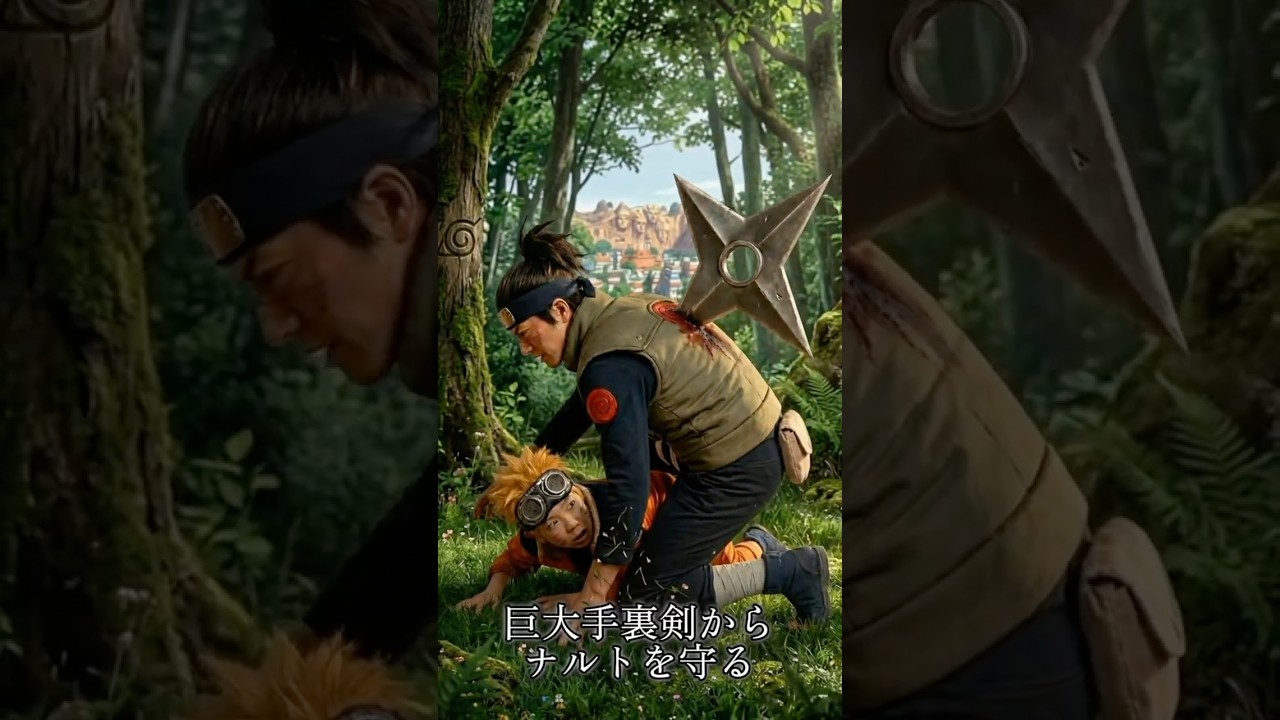 うみのイルカの生涯#naruto #ナルト