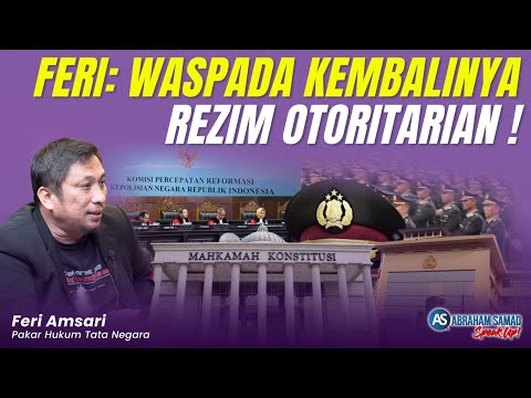 Feri Amsari Ungkap Pelanggaran Konstitusi Sejak Rezim Jokowi Sampai Hari Ini | #SPEAKUP