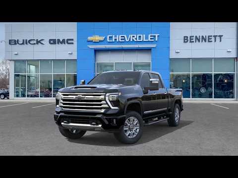 2026 Chevrolet Silverado 2500HD 4WD Crew Cab Standard Box High Country in Black for sale at Bennett Chevrolet Cadillac Buick GMC Ltd. in Cambridge, ON